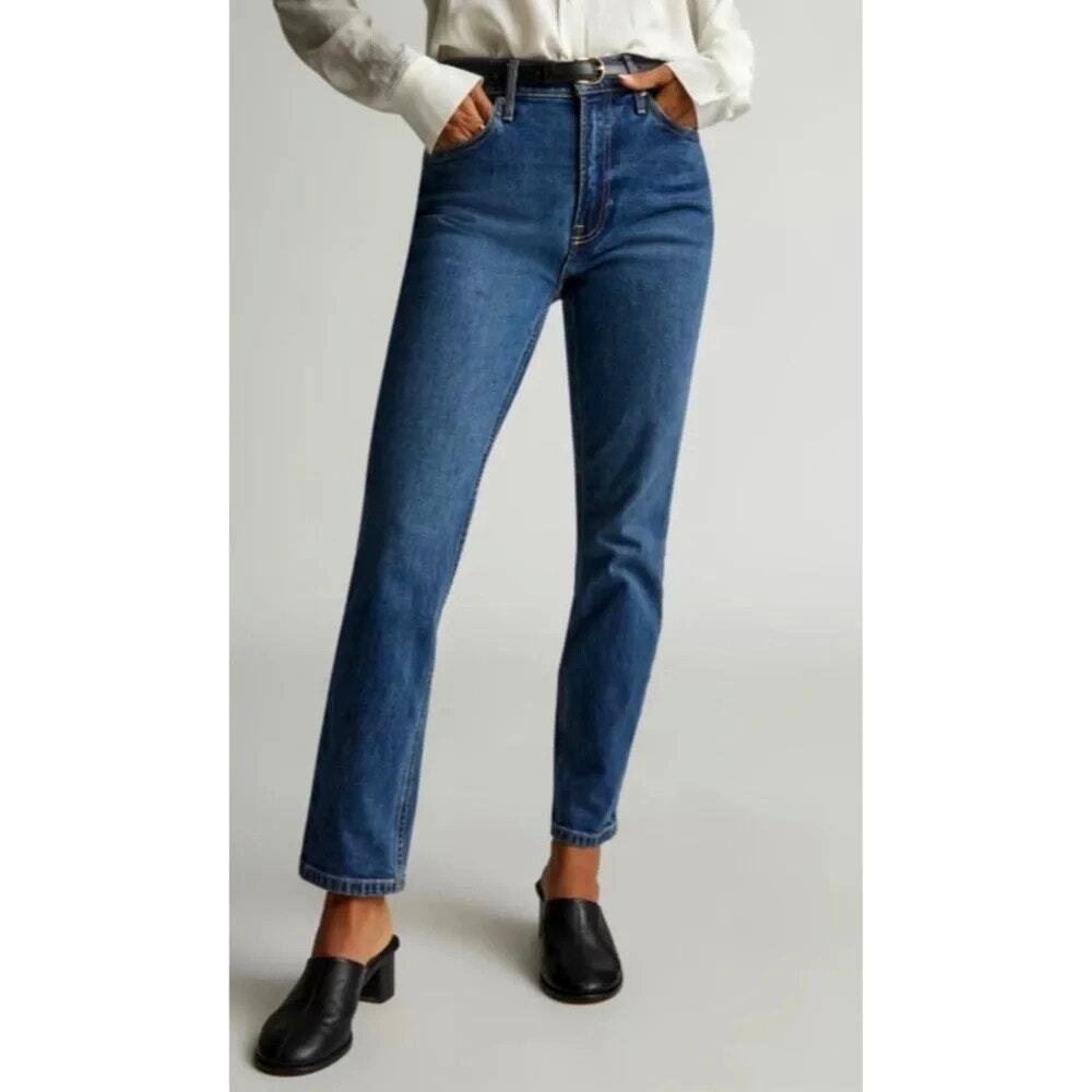 EVERLANE Medium Wash The Original Cheeky Jean 25